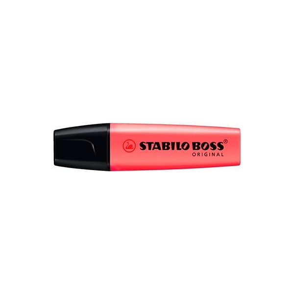 Marcador Fluorescente Stabilo Boss color Rosa
