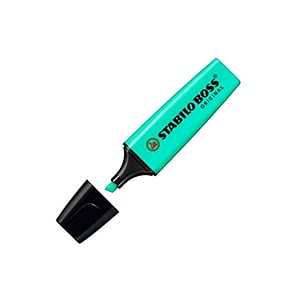 Marcador Fluorescente Stabilo Boss color Turquesa