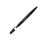 Stabilo Gel Exxx Negro Recargable con Goma  Bolígrafo