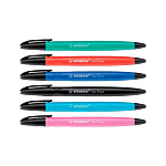 Stabilo Gel Exxx Rojo Recargable con Goma  Bolígrafo