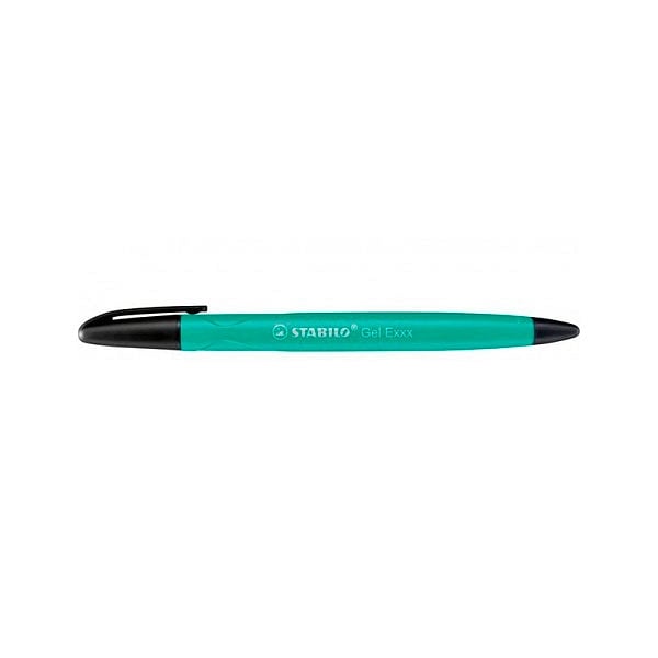 Stabilo Gel Exxx Verde Recargable con Goma  Bolígrafo