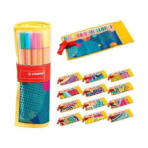Stabilo Estuche 25 rotuladores Point 88 RollerSet