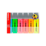 Stabilo Estuche 6 Marcadores Fluorescentes