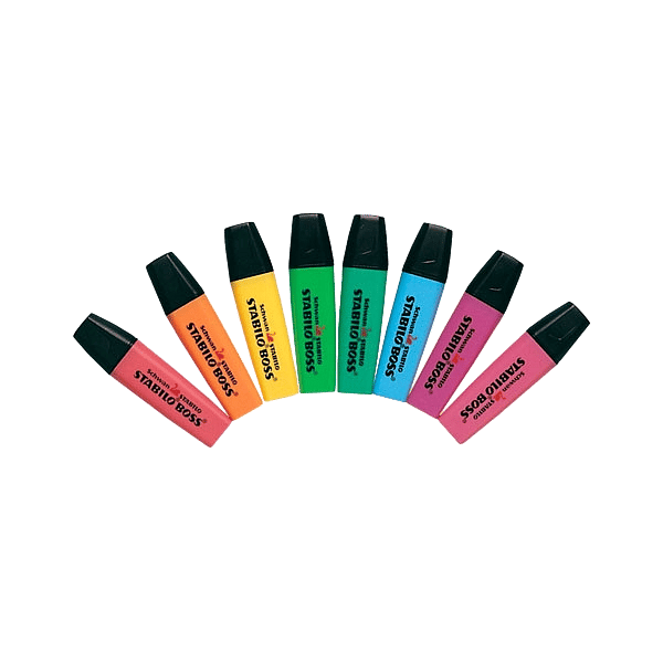 Stabilo Estuche 8 Marcadores Fluorescentes