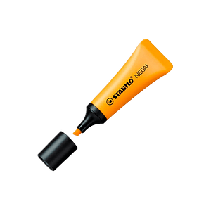 Marcador Fluorescente Stabilo Neon color Naranja