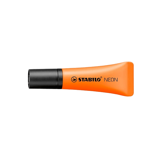 Marcador Fluorescente Stabilo Neon color Naranja