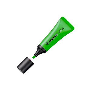 Marcador Fluorescente Stabilo Neon color Verde