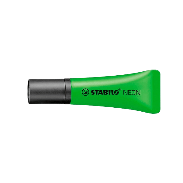 Marcador Fluorescente Stabilo Neon color Verde