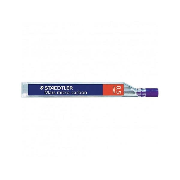 Estuche 12 Minas 05mm Staedtler Mars Micro Dureza 2B
