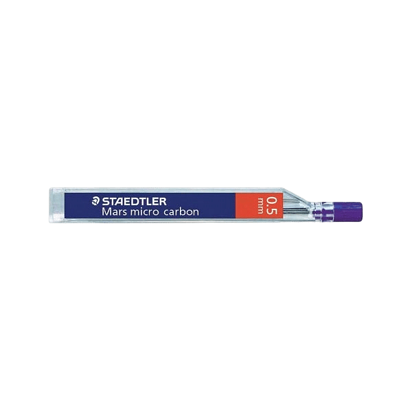 Estuche 12 Minas 05mm Staedtler Mars Micro Dureza 2B