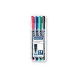 Rotulador Permanente Staedtler Lumocolor Punta 1mm pack 4