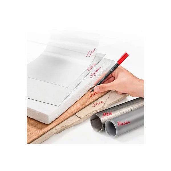 Rotulador Permanente Staedtler Lumocolor Punta 1mm pack 4