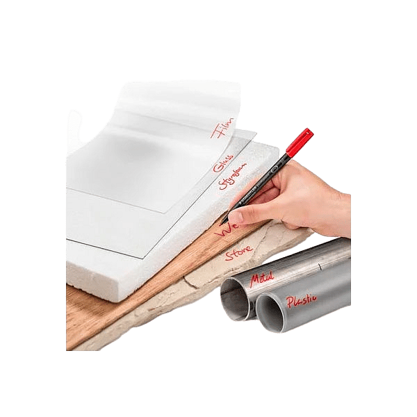 Rotulador Permanente Staedtler Lumocolor Punta 1mm pack 4
