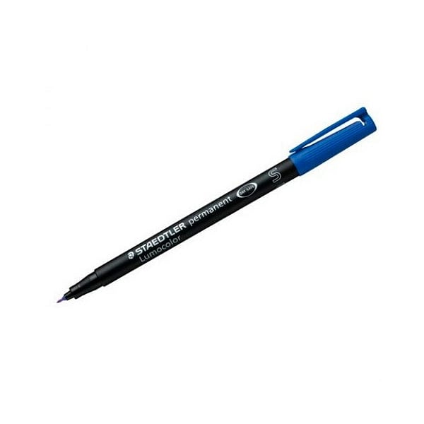 Rotulador Permanente Staedtler Lumocolor Punta 04mm Azul
