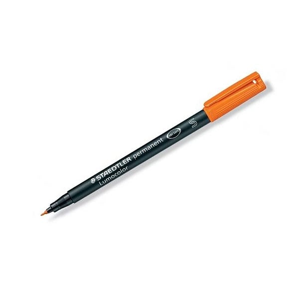 Rotulador Permanente Staedtler Lumocolor Punta 04mm Naranja