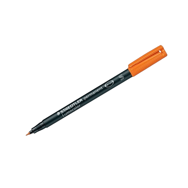 Rotulador Permanente Staedtler Lumocolor Punta 04mm Naranja