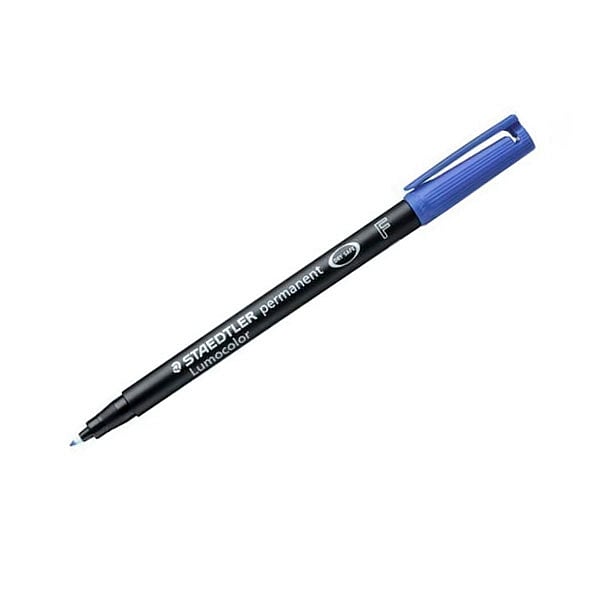 Rotulador Permanente Staedtler Lumocolor Punta 06mm Azul
