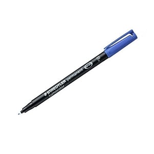 Rotulador Permanente Staedtler Lumocolor Punta 06mm Azul