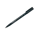 Rotulador Permanente Staedtler Lumocolor Punta 0.6mm Negro