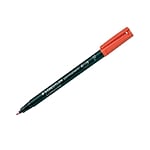Rotulador Permanente Staedtler Lumocolor Punta 0.6mm Rojo