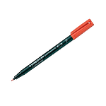 Rotulador Permanente Staedtler Lumocolor Punta 0.6mm Rojo