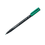 Rotulador Permanente Staedtler Lumocolor Punta 0.6mm Verde
