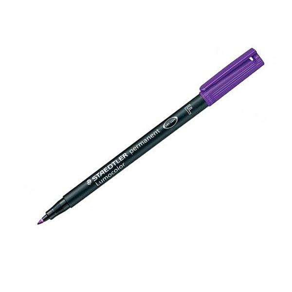 Rotulador Permanente Staedtler Lumocolor Punta 06mm Violeta