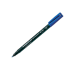 Rotulador Permanente Staedtler Lumocolor Punta 1mm Azul