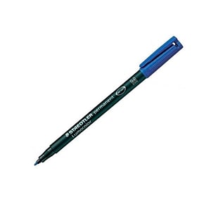 Rotulador Permanente Staedtler Lumocolor Punta 1mm Azul