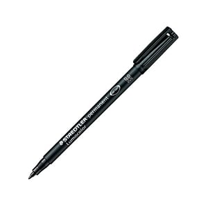 Rotulador Permanente Staedtler Lumocolor Punta 1mm Negro