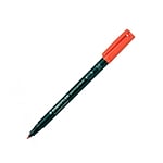Rotulador Permanente Staedtler Lumocolor Punta 1mm Rojo
