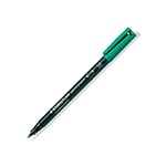 Rotulador Permanente Staedtler Lumocolor Punta 1mm Verde
