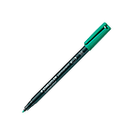 Rotulador Permanente Staedtler Lumocolor Punta 1mm Verde