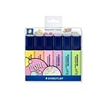 Estuche Marcadores Fluorescentes Staedtler Textsurfer Pastel