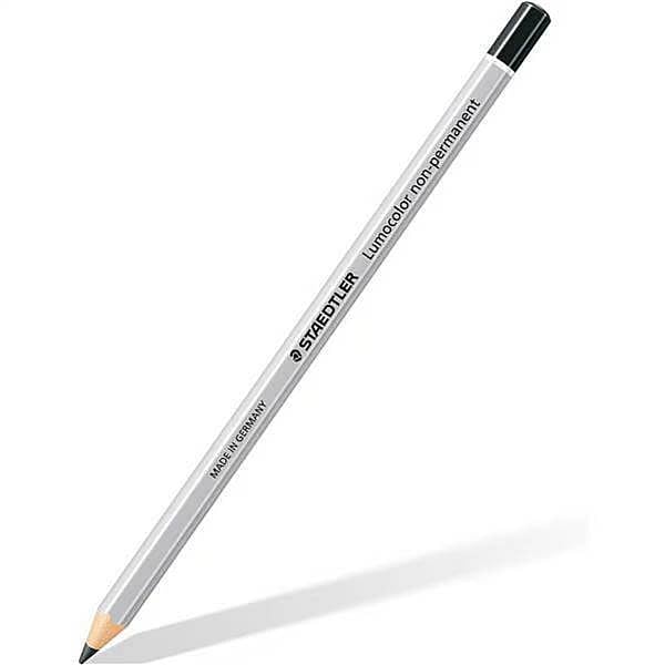 Lápiz NoPermanente Staedtler Lumocolor Omnichrom  Lapiz de color Negro 12 Unidades