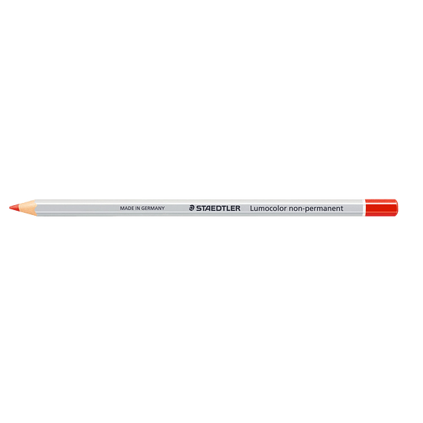 Lápiz NoPermanente Staedtler Lumocolor Omnichrom  Lapiz de color Rojo 12 Unidades