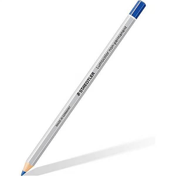 Lápiz NoPermanente Staedtler Lumocolor Omnichrom  Lapiz de color Azul 12 Unidades