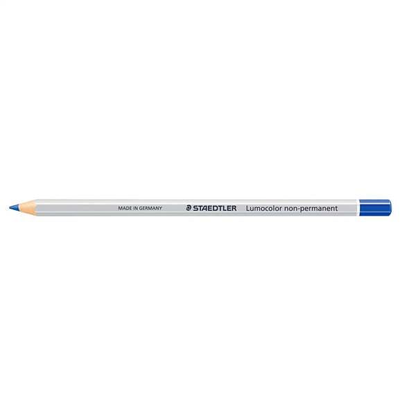 Lápiz NoPermanente Staedtler Lumocolor Omnichrom  Lapiz de color Azul 12 Unidades