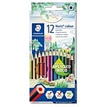 Lápices de Colores Staedtler Upcycled Wood Ecológico caja 12 colores