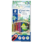 Lápices de Colores Staedtler Upcycled Wood Ecológico caja 12 colores