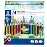 Lápices de Colores Staedtler Upcycled Wood Ecológico caja 24 colores