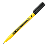 Staedtler 307 Noris Writing Pen Rotulador de Punta Fina - Trazo 0.6mm - Cuerpo Fabricado en un 97% de Plastico Reciclado - Color Negro
