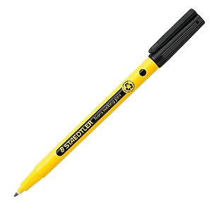 Staedtler 307 Noris Writing Pen Rotulador de Punta Fina  Trazo 06mm  Cuerpo Fabricado en un 97 de Plastico Reciclado  Color Negro