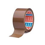 Tesa Cinta de Embalaje silenciosa en Polipropileno 50 mm x 66 mm  Marrón