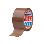 Tesa Cinta de Embalaje silenciosa en Polipropileno 50 mm x 66 mm  Marrón