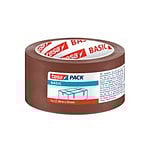Tesa Pack 6 Cintas de Embalaje Basic 50 mm x 66 mm  Marrón