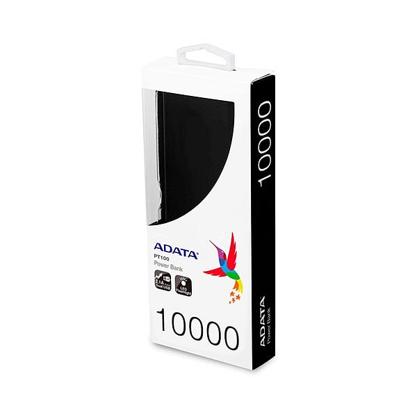 Adata APT100 negroverde  Powerbank