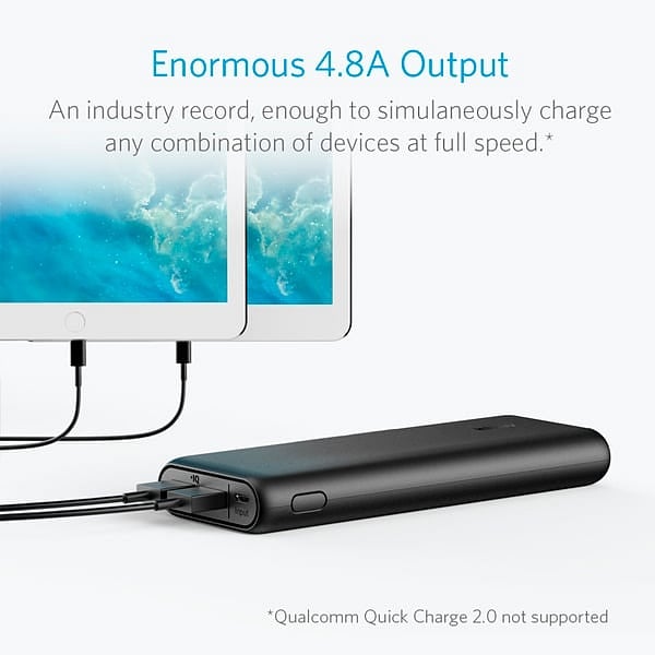 Anker PowerCore 15600 mAh negra  Powerbank