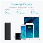 Anker PowerCore 15600 mAh negra  Powerbank