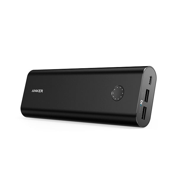 Anker PowerCore 20100 mAh USB C negra Power IQ  Powerbank